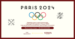 Igrzyska Olimpijskie Paryż 2024 – transmisje w The Beer Spot